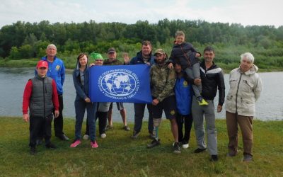 Сплав инклюзивных волонтеров по реке Урал